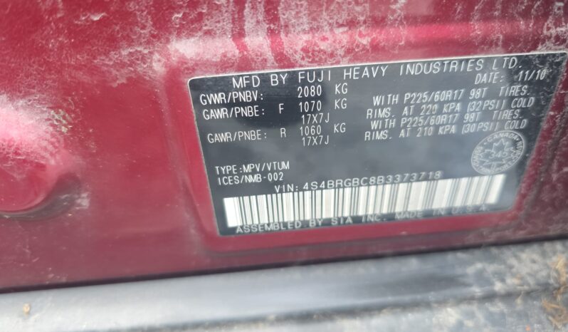 
								2011 Subaru Outback Automatic AWD full									
