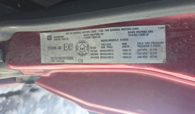 
								2004 GMC Canyon Pickup Automatic full									